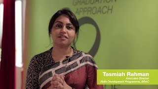 Reflections from Tasmiah Rahman at 20 years of the Graduation approach celebration  BRAC [upl. by Ailecra]