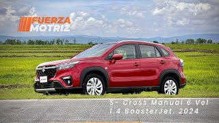 Suzuki SCross BoosterJet MANUAL 6 velocidades [upl. by Tiedeman]