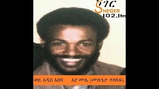 Wey Addis Ababa – Aya Mule Poet Mulugeta Tesfaye  ወይ አዲስ አበባ  አያ ሙሌ ሙሉጌታ ተስፋዬ [upl. by Anul132]