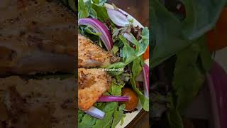 overnight seasoning salmon salad 🥗 asianfood319 food shorts viralvideo vegetable trending diy [upl. by Coward]