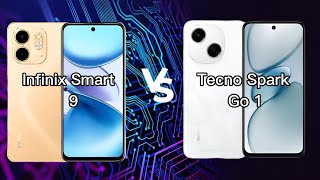 Infinix Smart 9 vs Tecno Spark Go 1 Tecno Spark Go 1 vs Infinix Smart 9  Which One is Better [upl. by Armillas]