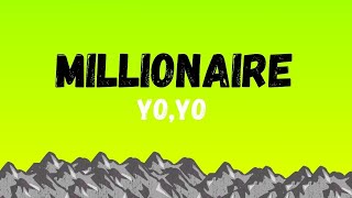 MILLIONAIRE SONG Full LYRICS [upl. by Takeshi]