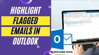 How to View Flagged Emails in Outlook  How to Highlight Flagged Emails in Outlook [upl. by Yrrah640]