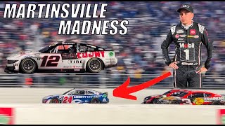 Chaos Reigns Supreme at Martinsville Cup Race  My View [upl. by Hannon]