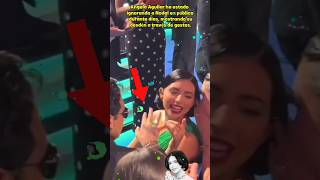 Angela Aguilar MUESTRA DESINTERES por Christian Nodal mientras habla con Marc Anthony angelaaguilar [upl. by Thurber]