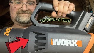 Worx Cordless 20V Leaf Blower Review [upl. by Chien93]