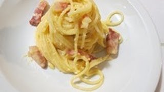 recette des pâtes carbonara à litalienne [upl. by Sancha279]