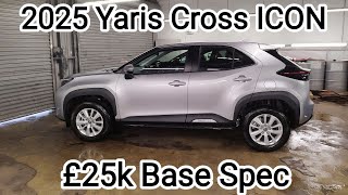 New Toyota Yaris Cross 2024 ICON in Silver Walkround  Also Black CHR Design Plugin Hybrid for 2025 [upl. by Latrice228]