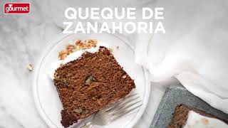 Receta Queque de Zanahoria  Gourmet [upl. by Armin80]