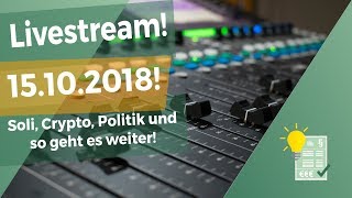 Steuernews und Steuertalk am 15102018  Soli Politik und Gesellschaft im Ausland [upl. by Adnohr]