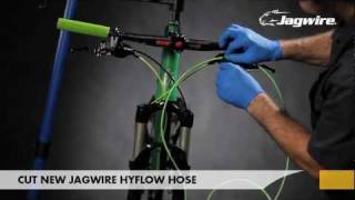 Jagwire HyFlow QuickFit Hose Installation Hope Disc Brakes [upl. by Nylrahc]