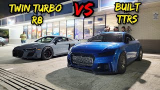 Night Of Street Racing TT R8 TTRS GTR 135I Turbo Corvette M3 Q60 amp More [upl. by Januarius972]