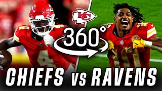 Week 1 Kansas City Chiefs Host the Baltimore Ravens  360° Video Highlights [upl. by Rivard644]