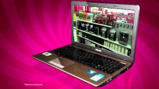 Ноутбук Asus A53SC в Media Markt [upl. by Johppa]