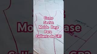 Como Se Faz Um Molde Base collant leotard diy handmade ginasticaritmica rhythmicgymnastics [upl. by Aira]