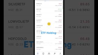 ETF Ki Dukan ETF Holding। ETF Portfolio।trendingshortfeed etfkidukaninvestmentetftrading [upl. by Dominga]