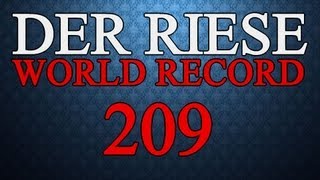 Der Riese World Record 209 Rounds  The Quest for 200 is over [upl. by Margareta240]