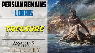 Persian Remains  Lokris  Treasure Location  AC ODYSSEY [upl. by Felicie283]