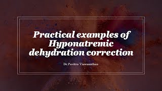 Practical hyponatremia correctionMDDCHDNB practical exam preparation [upl. by Epolulot383]