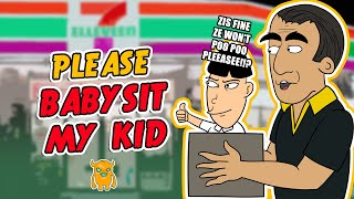 Asking 7Eleven Employees to Babysit My Kid ridiculous [upl. by Tonye691]