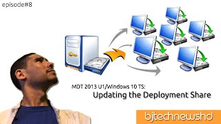 MDT 2013 U1 Preview and Windows 10  Updating the Deployment Share Part 8 [upl. by Maclay111]