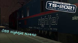 【TS2021】3DZUG nightjet：NJ490 [upl. by Rehtnug]