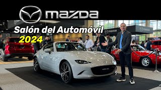 Mazda en el Salón del Automóvil 2024 lanzamientos novedades y más 4K [upl. by Naraa218]