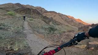 Hatta Wadi Hub II EMTB ride II Red and Black Trail status as of the moment [upl. by Cindie]