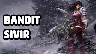 BANDIT SIVIR SKIN SPOTLIGHT  LEAGUE OF LEGENDS [upl. by Cirdor]