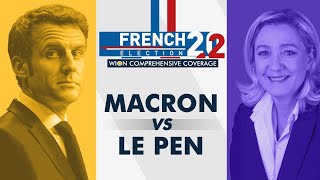 WION Live French Elections Live News Macron amp Le Pen trade heated barbs  World English News [upl. by Tebazile]