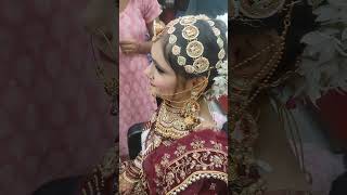 makeup sapnamakeover bridalmakeup mehndi bridalhairstyle [upl. by Alon303]