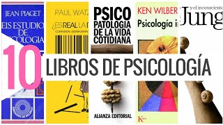 10 Libros De Psicología Recomendados Para Estudiantes y Psicólogos [upl. by Meedan1]