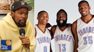 Kevin Durant On The Original Harden Trade That Broke Up OKC [upl. by Honorine]