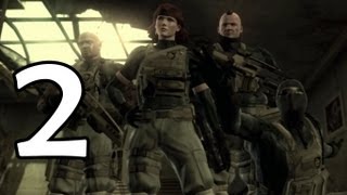 Metal Gear Solid 4  The Movie 2 Rat Patrol [upl. by Elleinnod256]