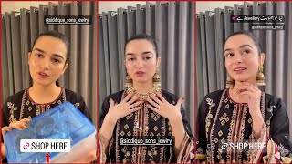 Kainat Faisal beautiful jewellery unboxing ♥️😍 [upl. by Relyuc]