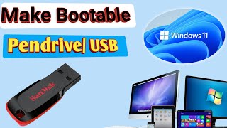 How to Create Bootable USB Windows 10  How to Install Windows from USB  Rufus Bootable USB Drive [upl. by Anihcak]