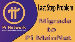 Pi  How to Migrade to Pi Mainnet MrAJdot [upl. by Ilrebmyk]