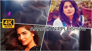 Anagha Nipple show 4K 60FPS  Unseen Kiss and Nipple show  Actress 4K UHD anagha tamil goat hot [upl. by Alemaj]