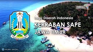 Kerraban Sape  Lagu Daerah Jawa Timur dengan Lirik [upl. by Vharat555]