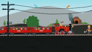 Humpty dumpty train 🚂🚋🚃🚋🚃🚋🚃subscribe video cartoon [upl. by Anitac]