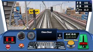 Delhi Ncr Metro Game  Delhi Ncr Metro Travel Game  Super Fast Metro Game [upl. by Haron]