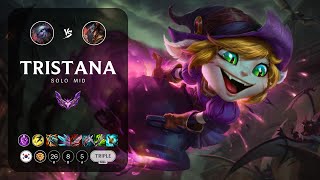 Tristana Mid vs Twisted Fate  KR Master Patch 1324 [upl. by Narud]