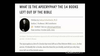 14 Books Removed From Bible books removed bible [upl. by Ronnoc]