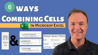 Learn Different Ways to Combine Cells in Microsoft Excel [upl. by Navlys280]