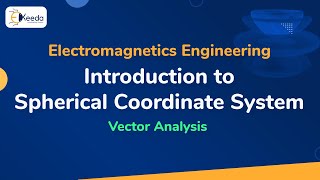 Introduction to Spherical Coordinate System  Vector Analysis  Electromagnetic Engineering [upl. by Hahnert]