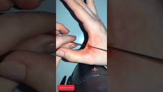 ⚠️ A hoax with fake blood ⚠️ Looks like reality halloween sfx sfxmakeup youtubeshorts fypシ [upl. by Bucky]