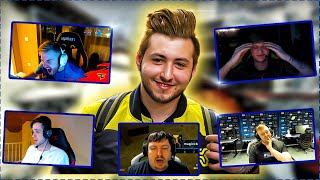 CS GO PROS REACT TO XANTARES PLAYS  REACT TO XANTARESPEEK [upl. by Odlonyer]