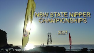 NSW STATE NIPPER CHAMPIONSHIPS 2021 10 Girls Beach Flags [upl. by Maryann674]