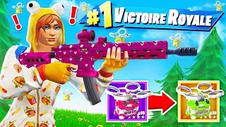 Jeu dArme DRONE ALÉATOIRE CHALLENGE  FORTNITE Battle Royale [upl. by Adian]