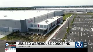 Massive Wayfair warehouse sits empty in East Hartford [upl. by Edna]